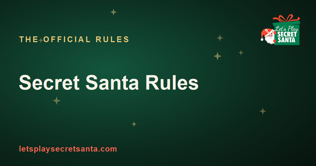 Secret Santa rules explained - the official rules of the gift exchange game